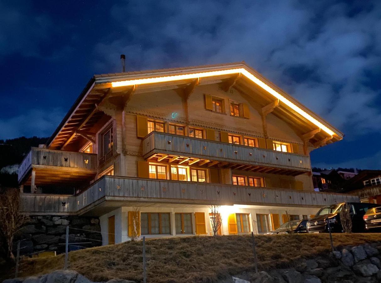 Chalet Butterfly Adelboden Eksteriør billede